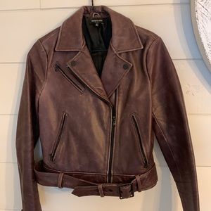 Genuine leather Kenneth Cole NY jacket. Worn once